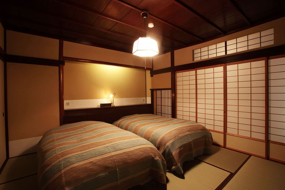 Room with Tatami Area and Private Toilet with Garden View [Yurino]	 | Minibar, in-room safe, free WiFi, bed sheets