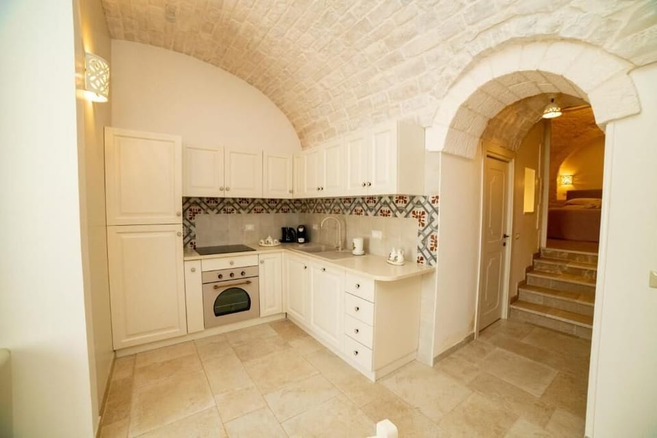 Luxury House, Patio, Courtyard View (Trullo Arancio) | Private kitchen
