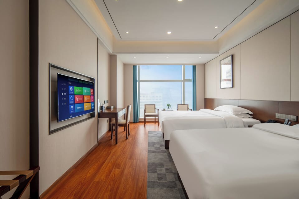 Business Twin Room, City View | In-room safe, blackout drapes, free WiFi