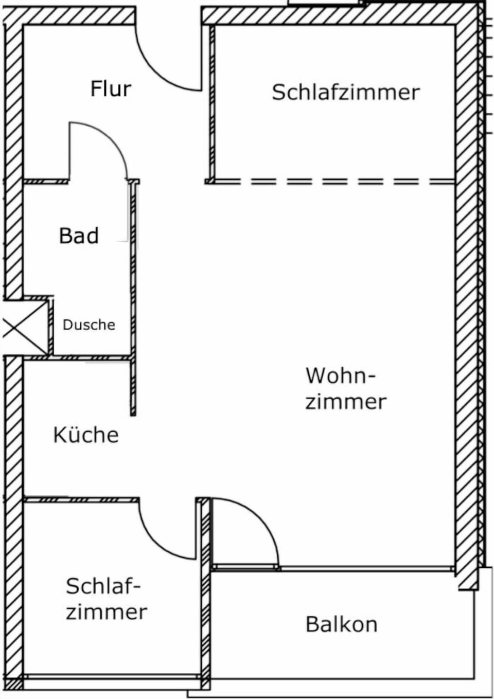 Ferienwohnung Grundriss