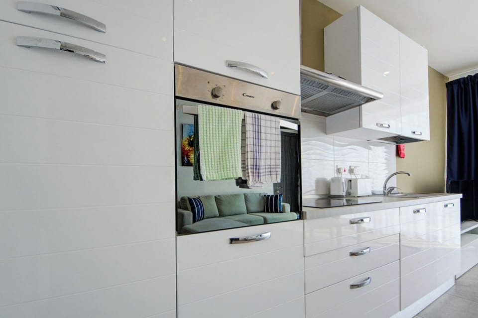 Fridge, oven, dishwasher, electric kettle