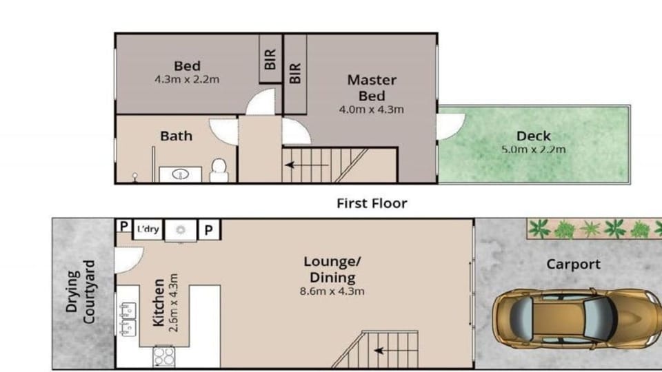 Property floor plan 