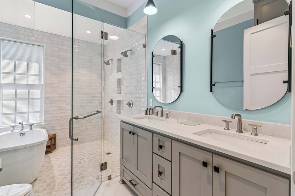 Primary Bath Dual Showers
