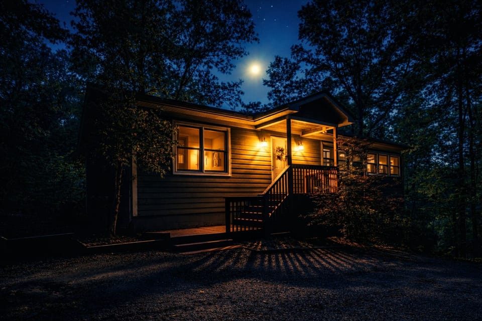 Enjoy Beautiful evenings in the North Georgia Mountains