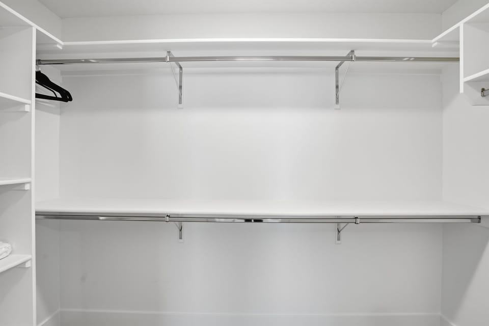 Spacious Walk-In Closet