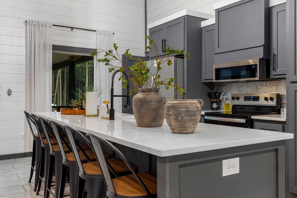 Seating designed for shared meals, conversations, and cozy moments