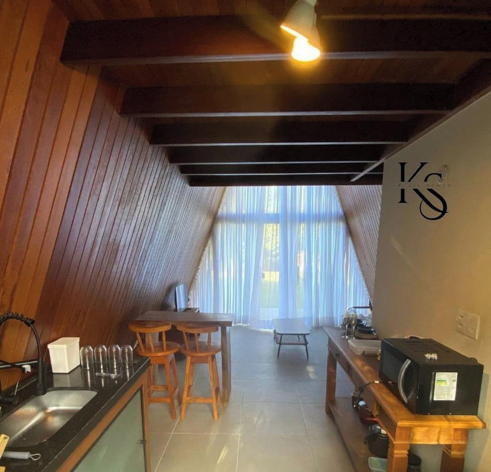 Premium Chalet, Private Pool, Mountain View | Private kitchen | Fridge, microwave, cookware/dishes/utensils, dining tables