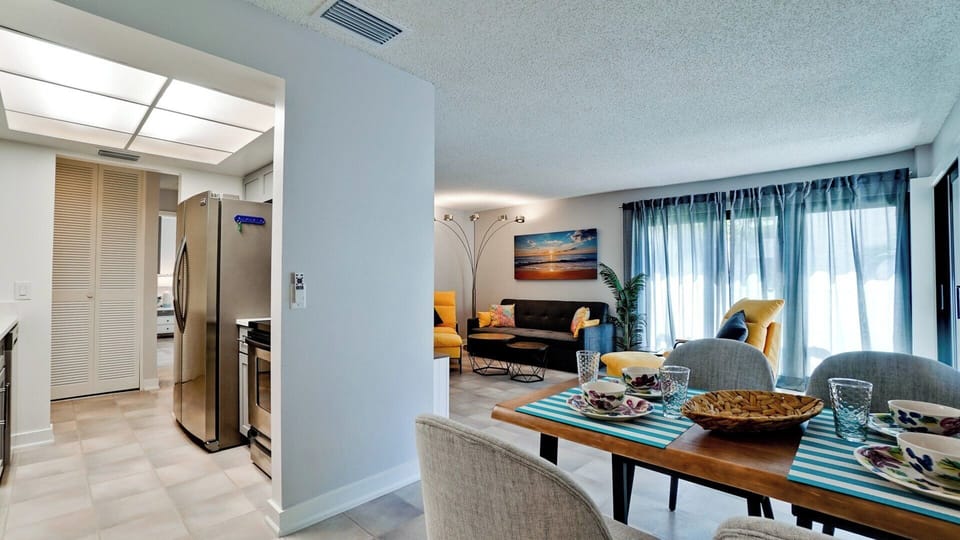 Dining Area, Living Room and Kitchen.