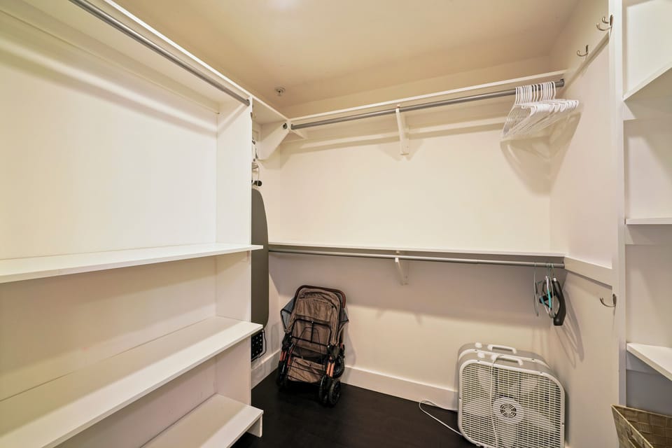 Huge Walk-In Closet - Off Primary Bathroom