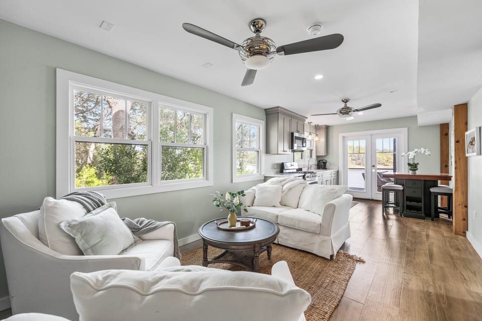 A bright and open living space