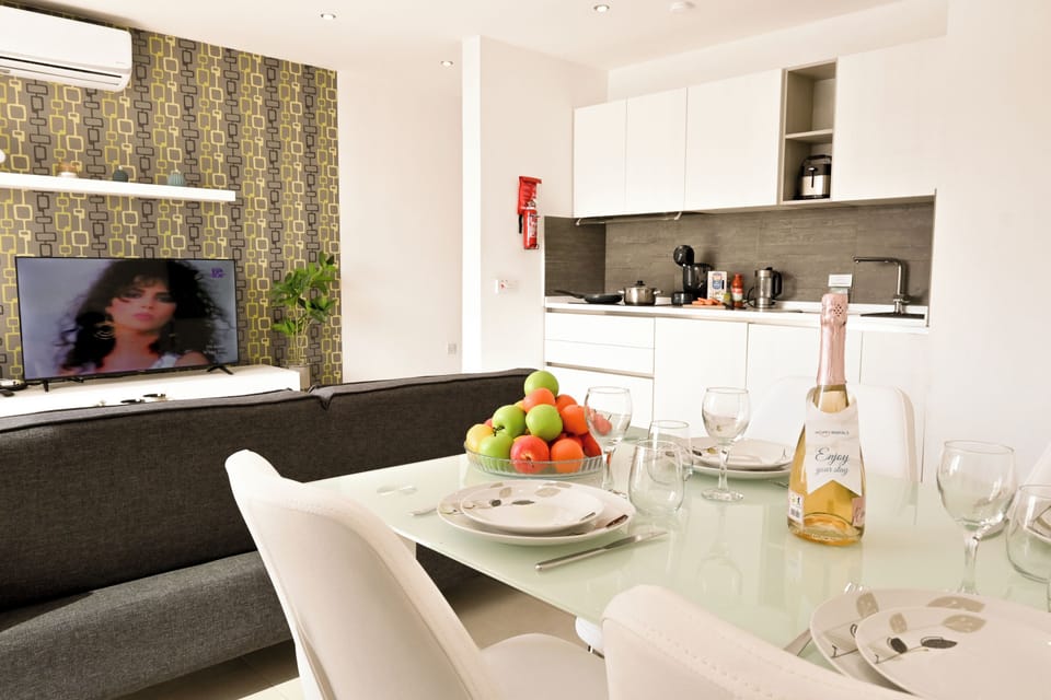 Kitchen and dining area