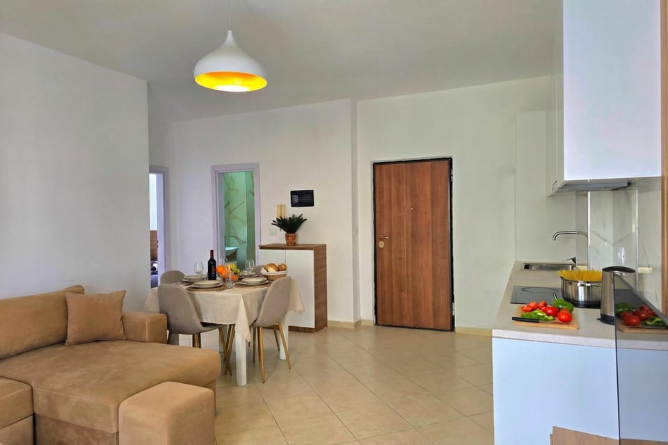 Living and dining room