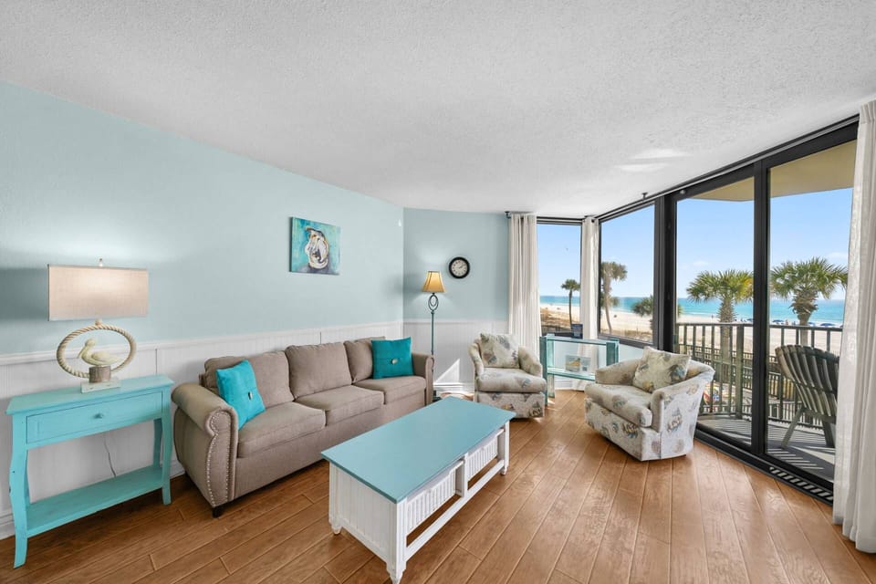 From family dinners to movie nights, this open-concept layout keeps everyone connected to the view.