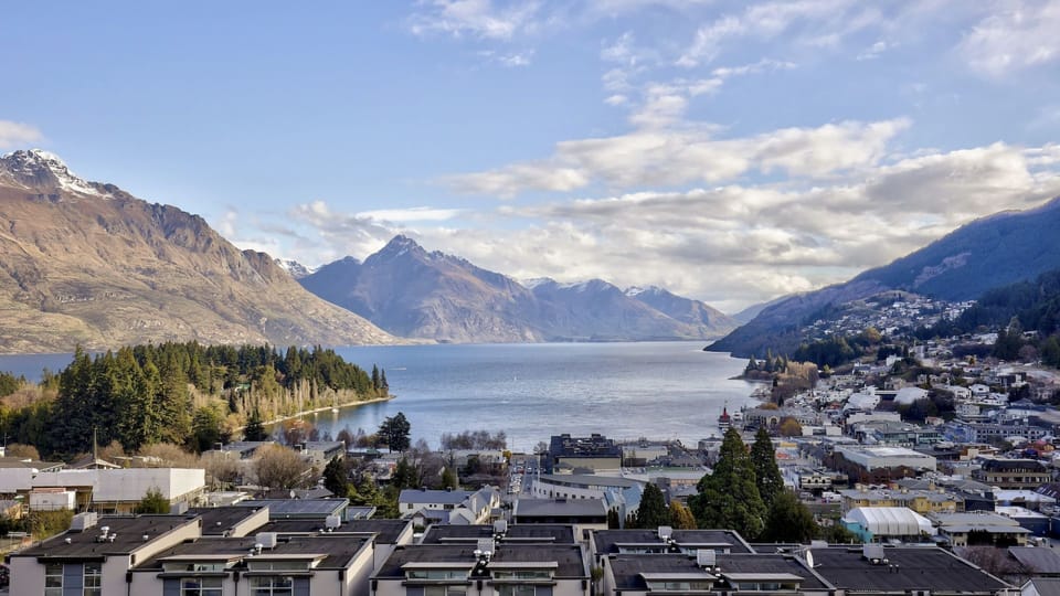 Queenstown Bay and downtown