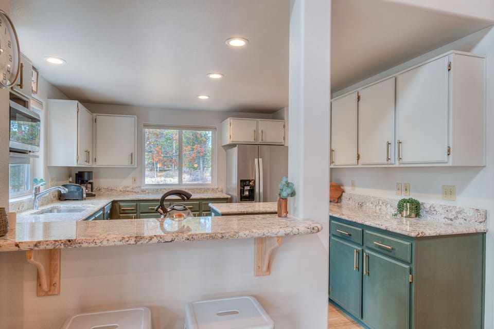 View of Kitchen from Living Room