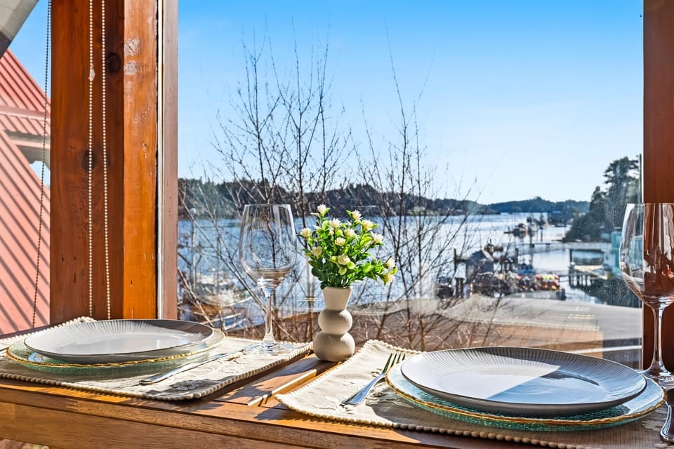 Dinner for two with a view