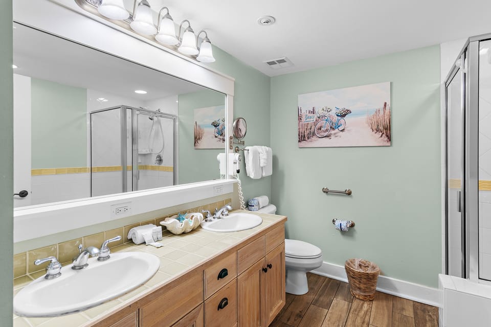 Master bathroom