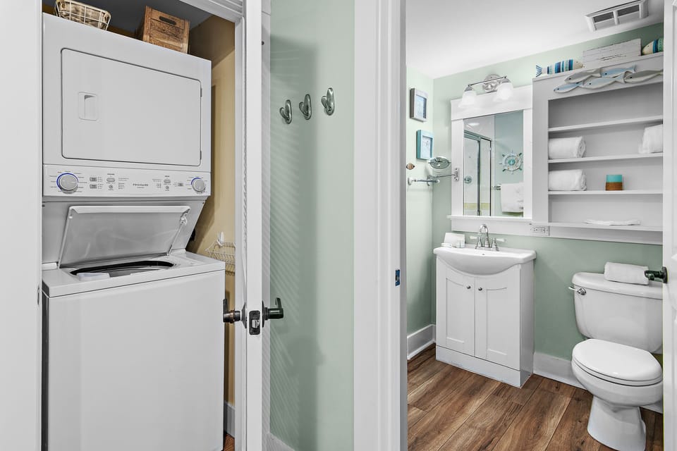 Washer and dryer