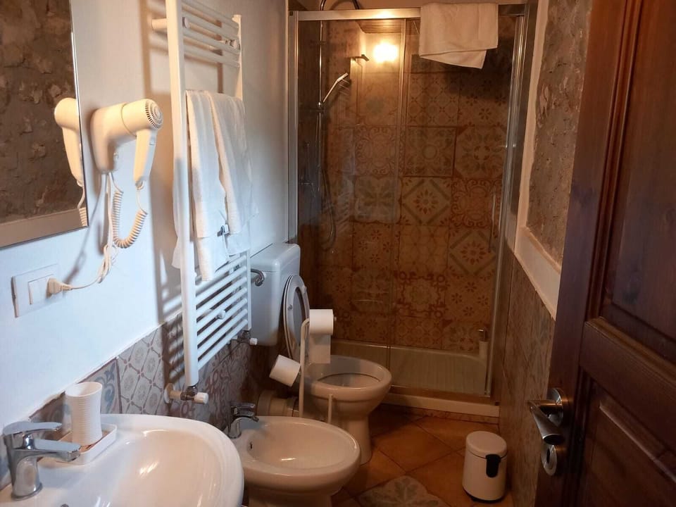 Comfort Quadruple Room, Mountain View | Bathroom | Slippers, bidet