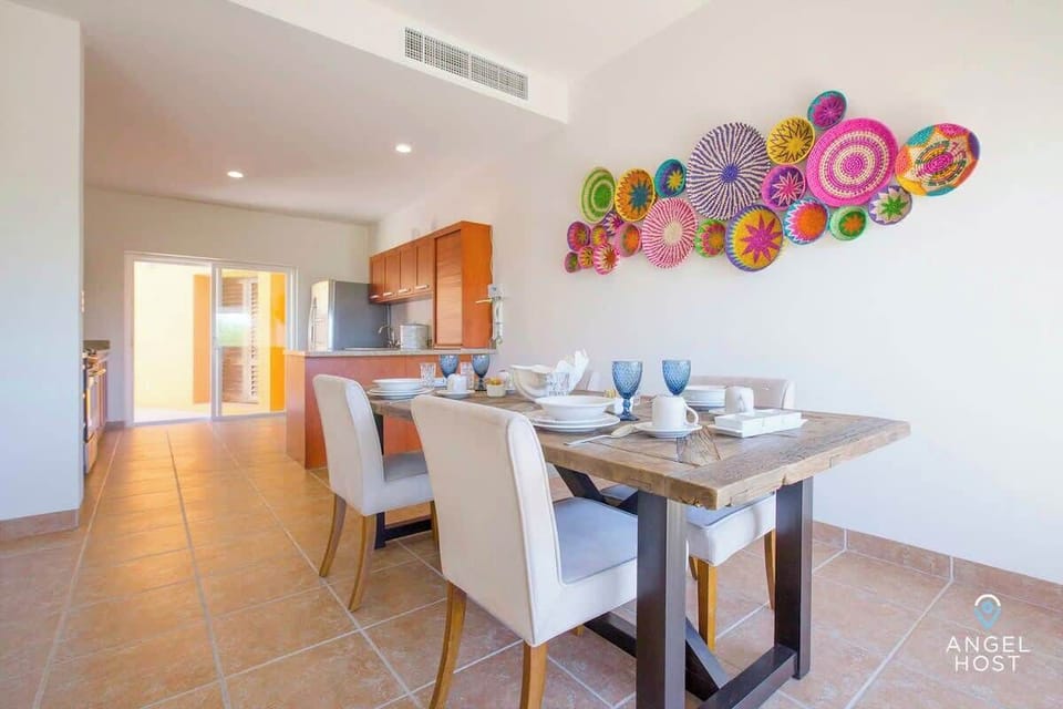 Artisan hand-woven baskets showcased as wall décor.