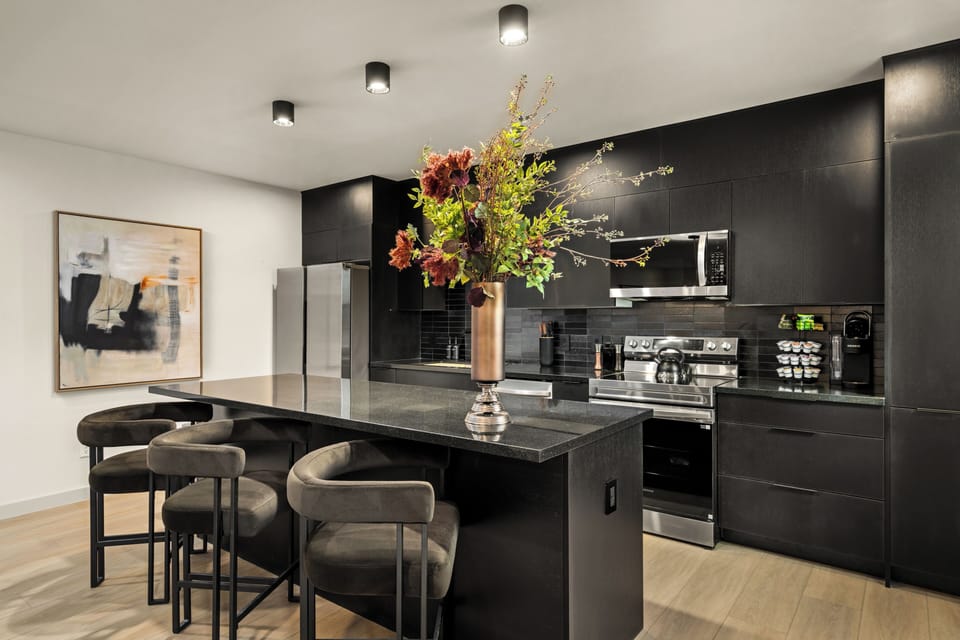 Sleek finishes and elevated details set the tone for inspired cooking.