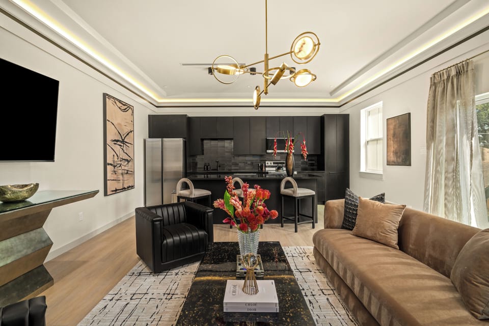 A refined space made for gathering with your friends and family.
