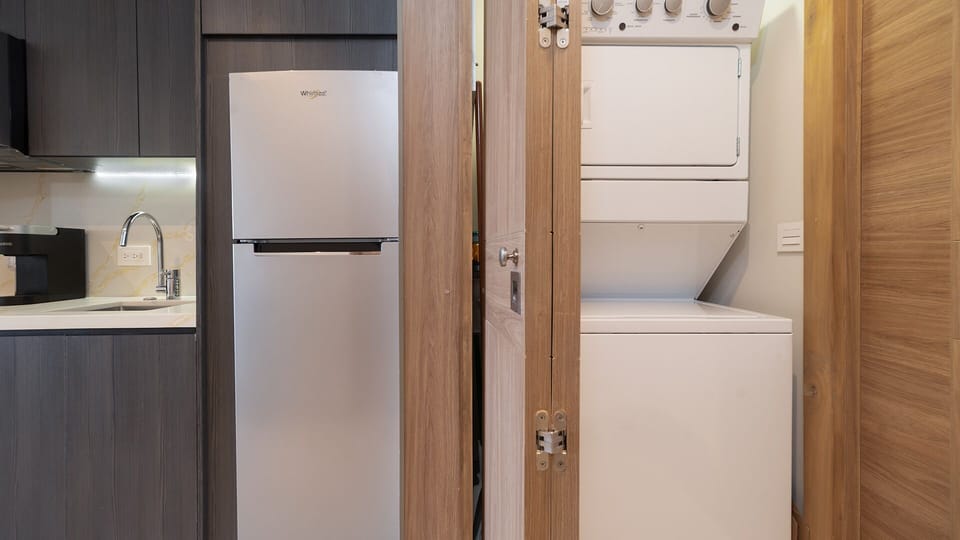 Washer and dryer