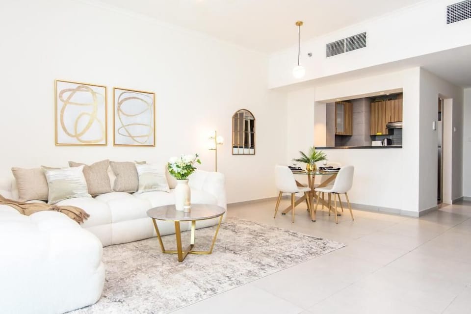 Apartment, Balcony, City View | Living area | TV