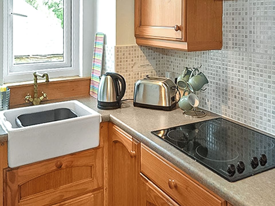 Kitchen | Bothy Cottage - Winston Holiday Accommodation, Peebles