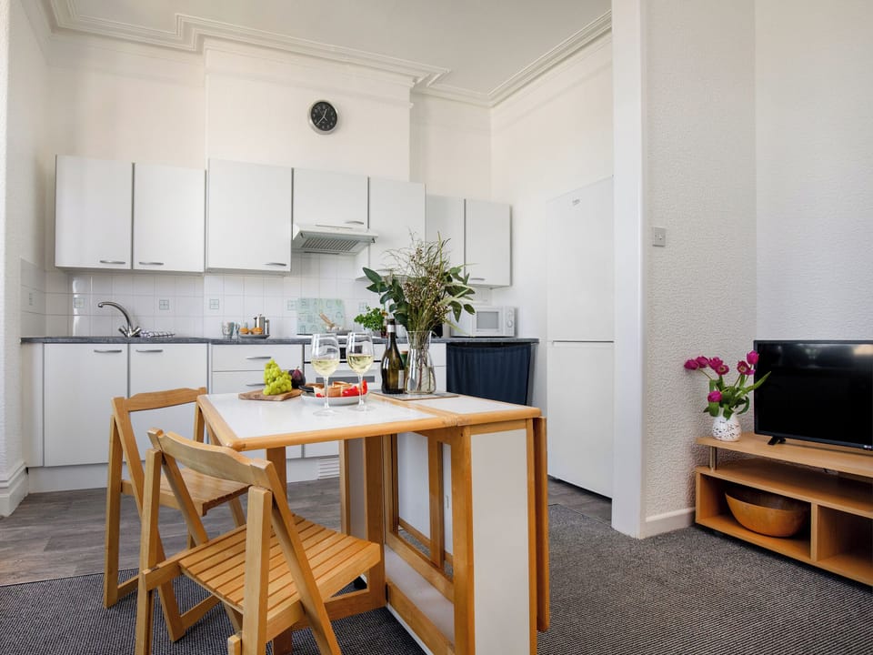 Kitchen/diner | Sea Views - Atherfield Apartments, Paignton