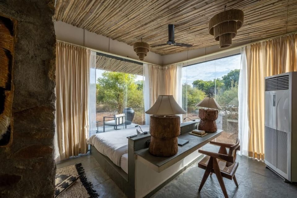 Exclusive Bungalow, 1 Bedroom, Patio, Garden View | Egyptian cotton sheets, premium bedding, minibar, in-room safe