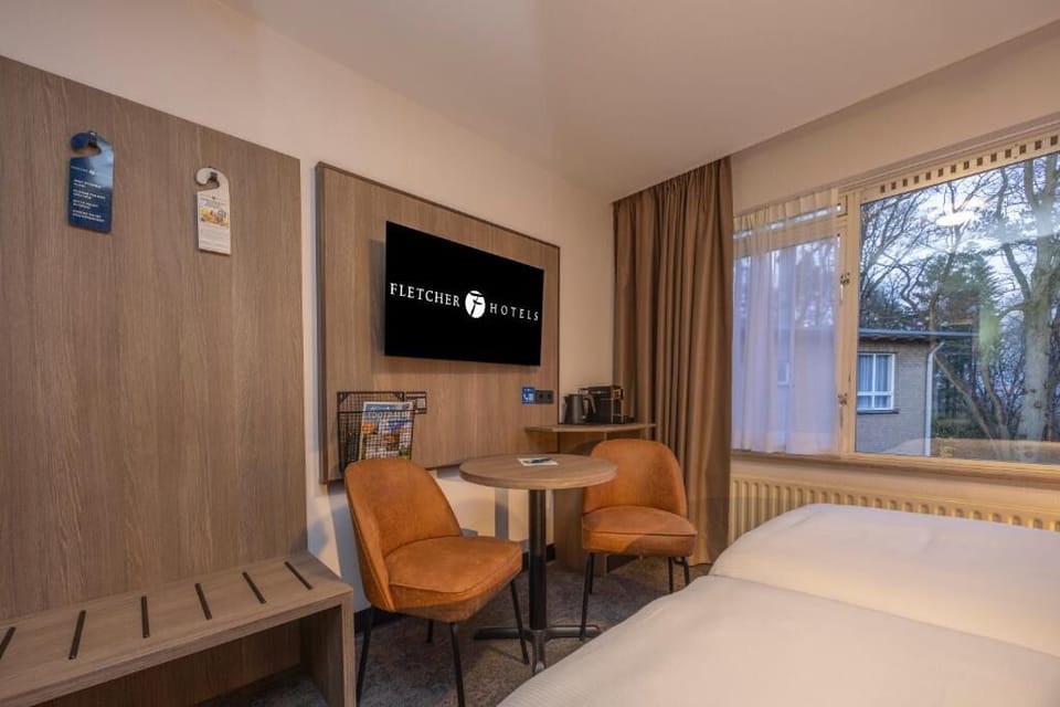 Relax with a late-night show in your warm sitting corner.