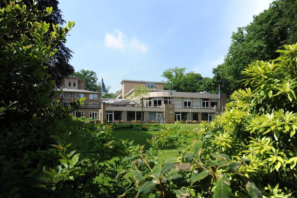 Arrive to a peaceful, green hideaway surrounded by gardens.