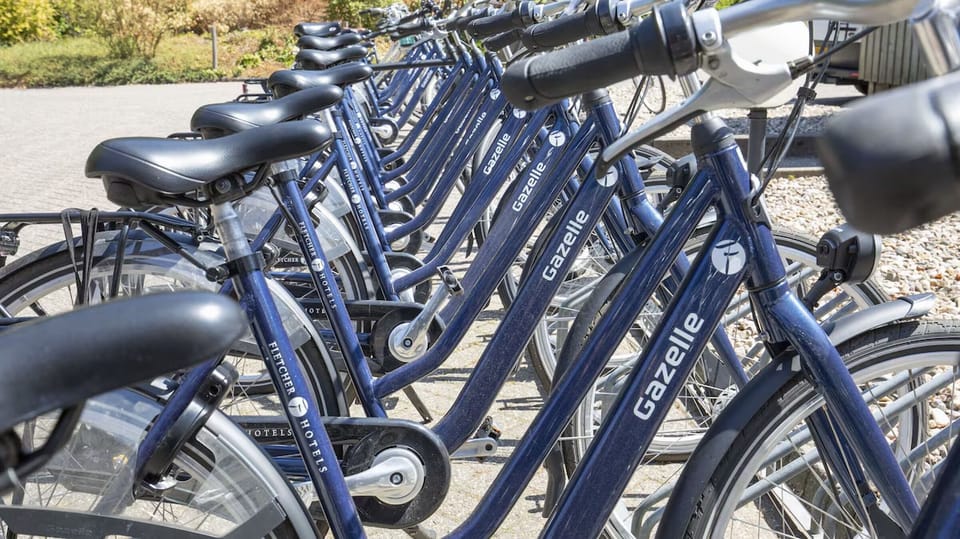 Hop on a bike and explore the area with ease.