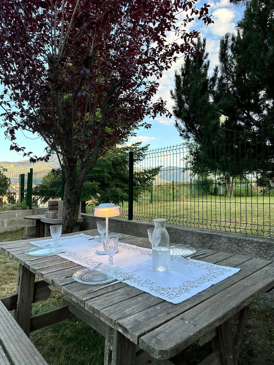 Outdoor dining