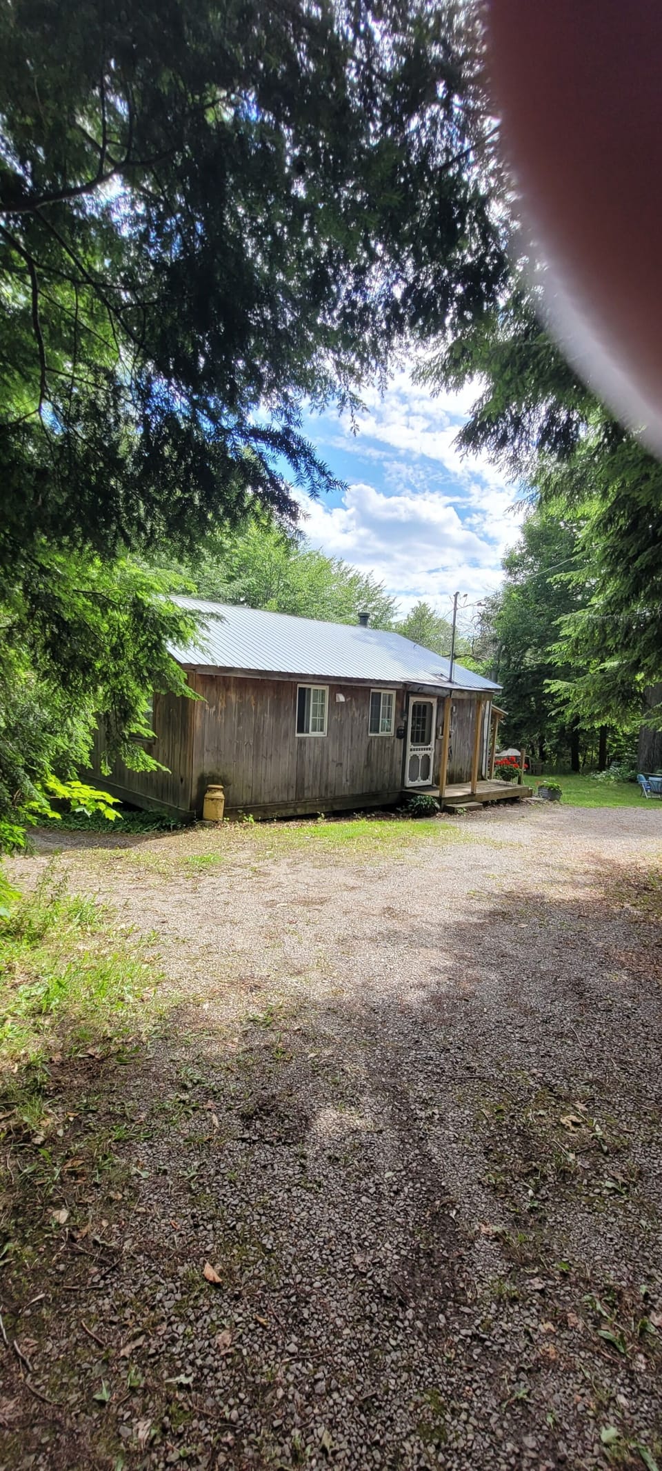 Just a cabin in the woods...