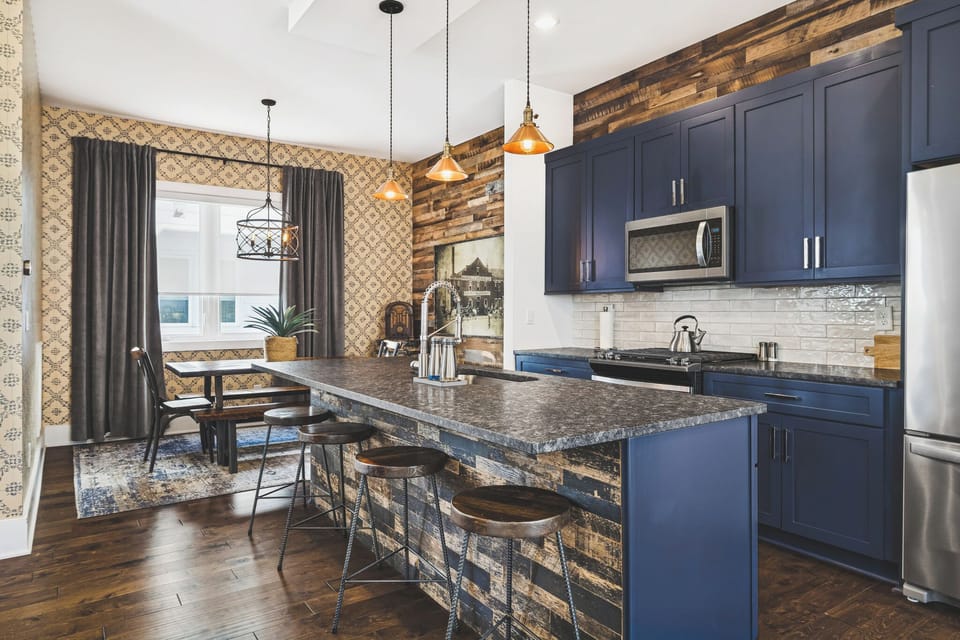 Super functional well stocked kitchen for cooking & entertaining