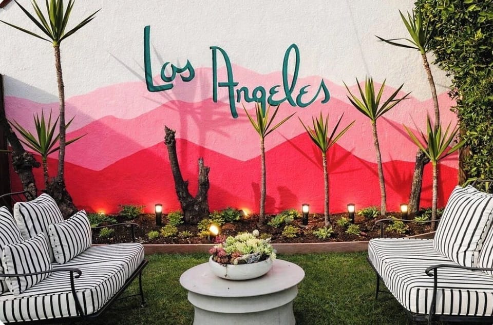 Los Ángeles custom art Mural