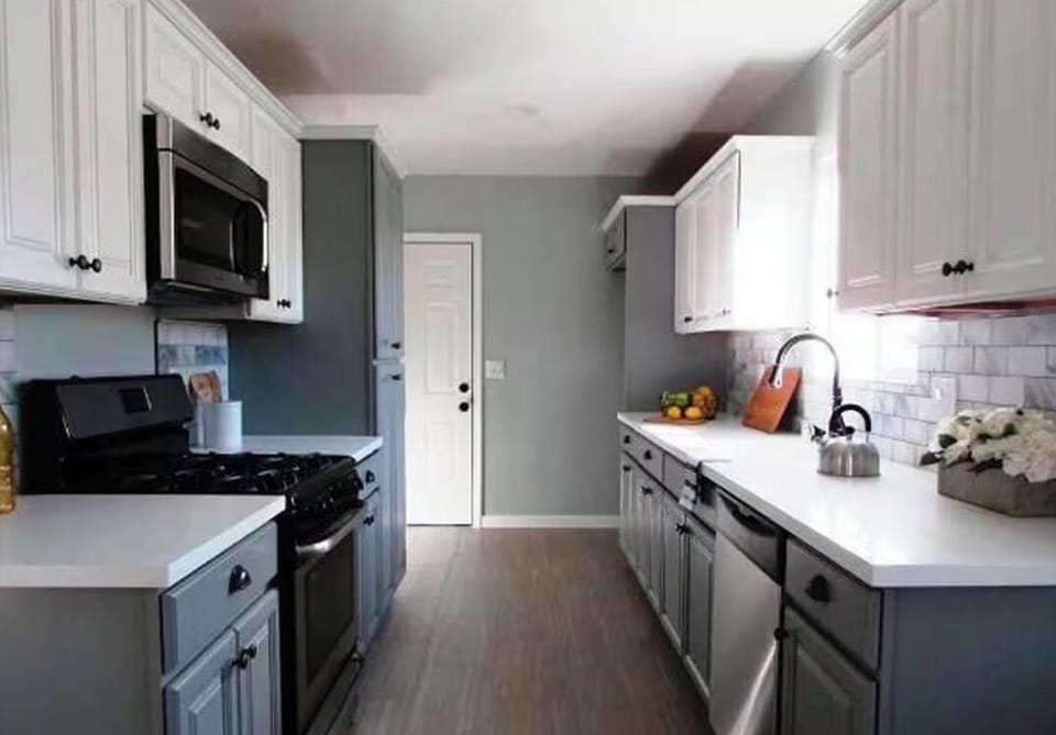 spacious kitchen. Everything you need to create a special meal is available.