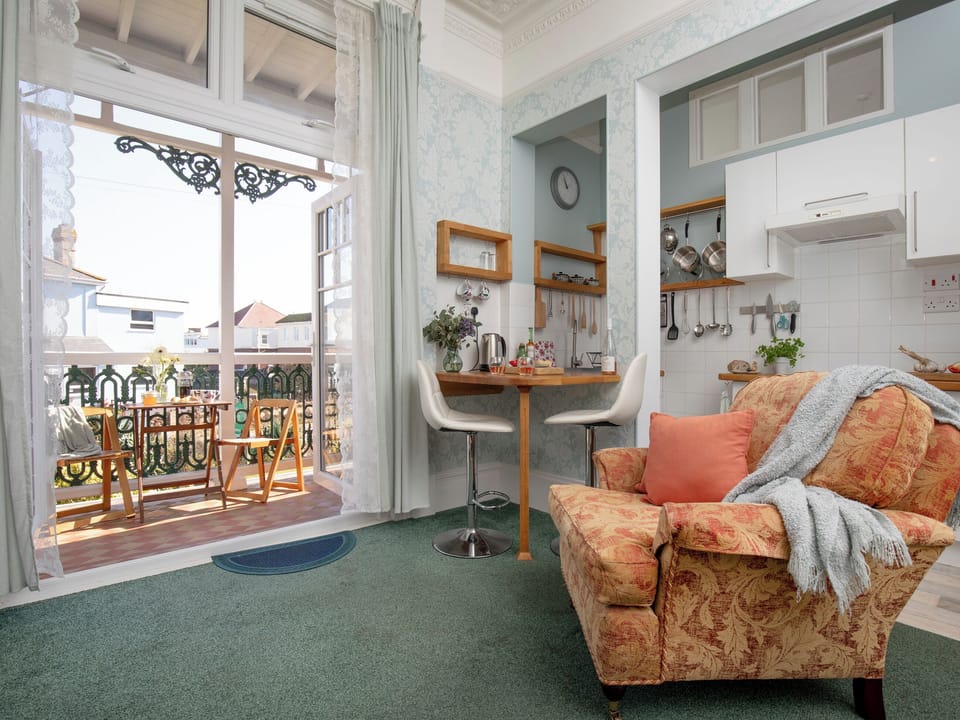 Dining Area | Sea Peeps - Atherfield Apartments, Paignton