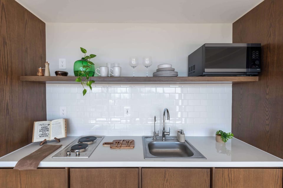 Equipped kitchen