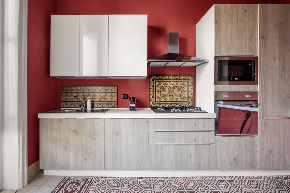 Double Room, Balcony | Private kitchen