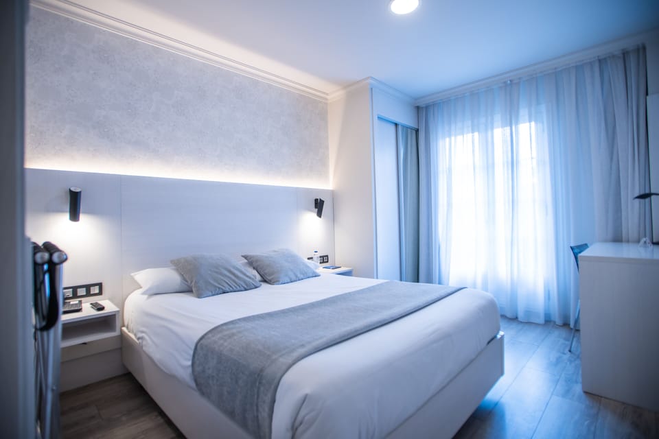 Superior Double Room Single Use | Memory foam beds, desk, laptop workspace, blackout drapes
