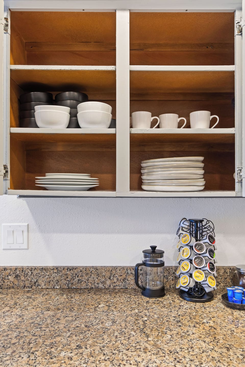 plates and cups