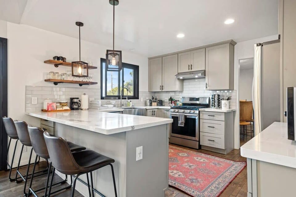 Spacious kitchen designed for efficiency