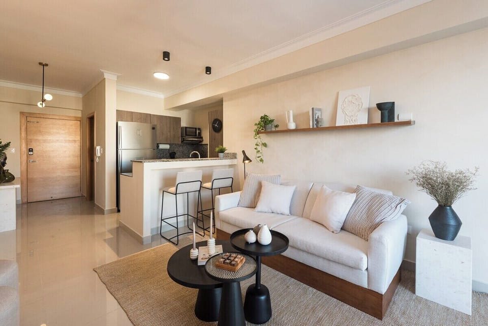 Apto 6F Torre LDM · Ana's Modern 1 BR Naco (149)