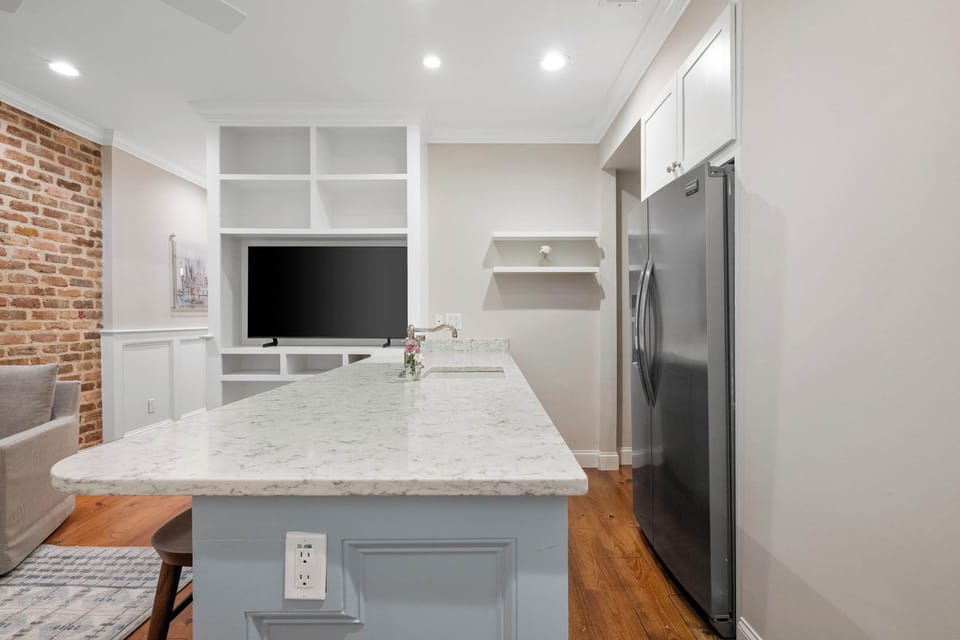 Kitchen island with seating