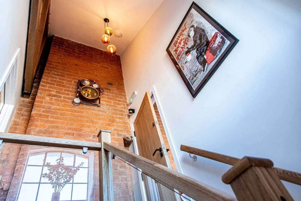 Staircase to top floor