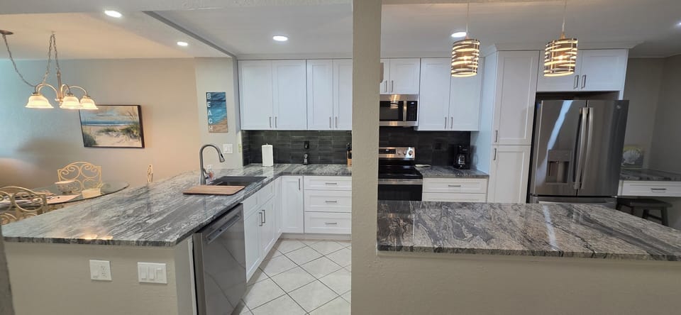 Newly remodeled kitchen