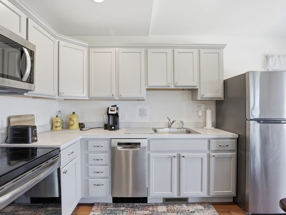 Kitchen | Stainless Steel Appliances | Coffee Maker & Dishwasher